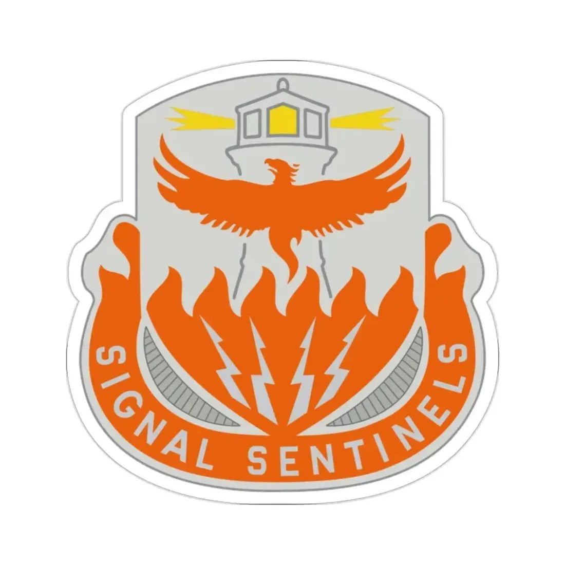 156 Signal Battalion (U.S. Army) STICKER Vinyl Die-Cut Decal 2 Inch - The Sticker Space