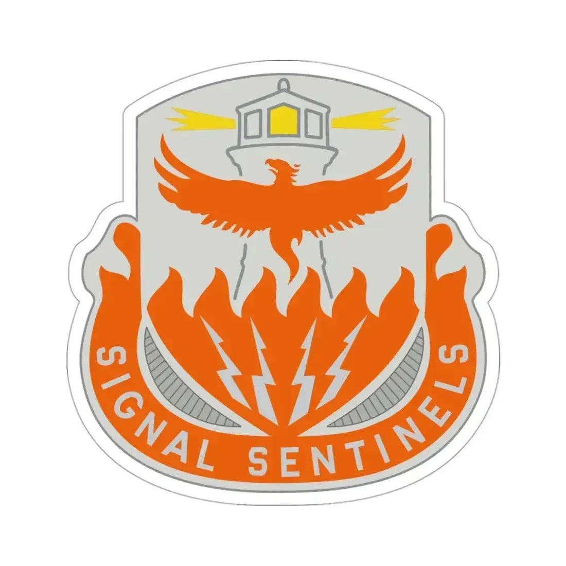 156 Signal Battalion (U.S. Army) STICKER Vinyl Die-Cut Decal 3 Inch - The Sticker Space