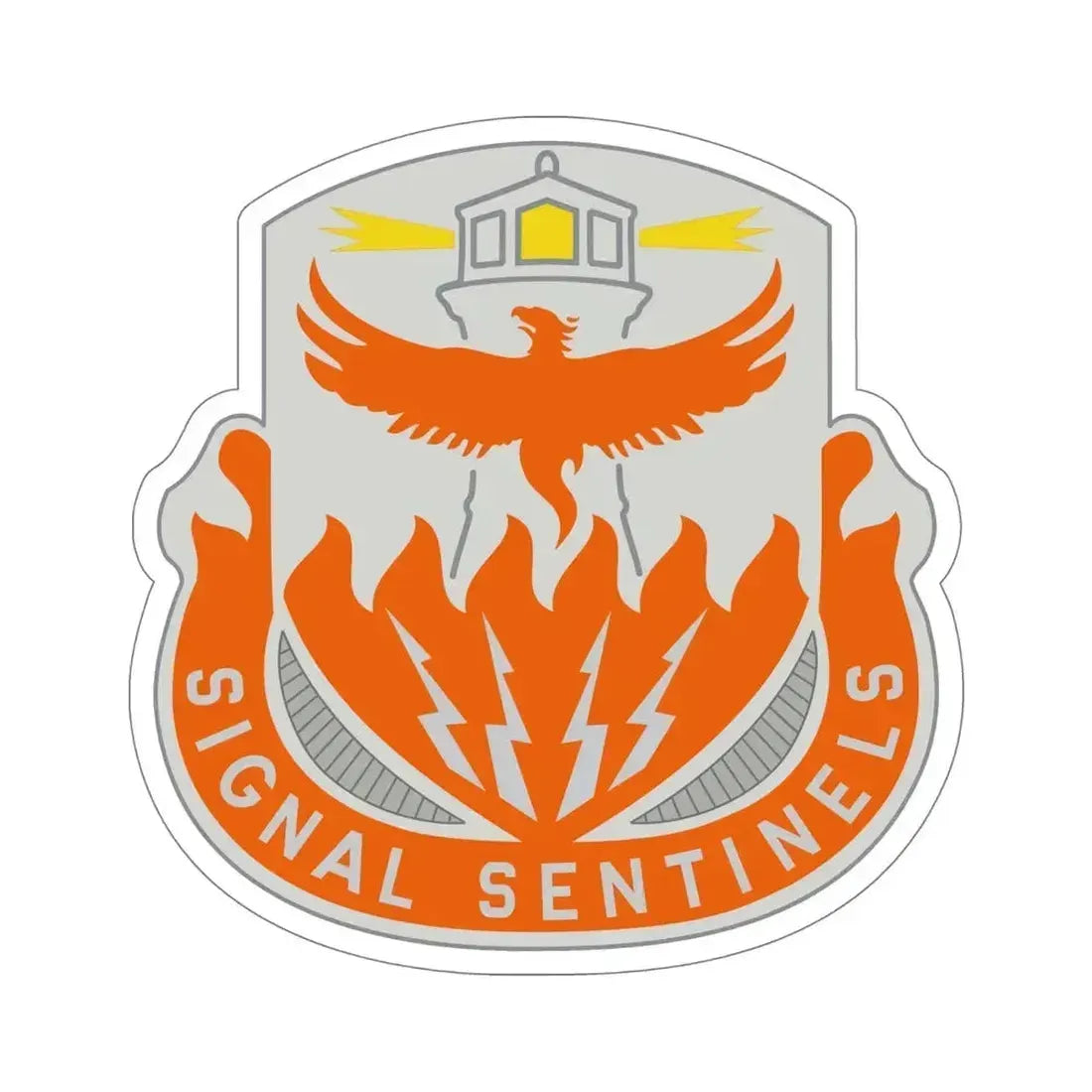 156 Signal Battalion (U.S. Army) STICKER Vinyl Die-Cut Decal 6 Inch - The Sticker Space