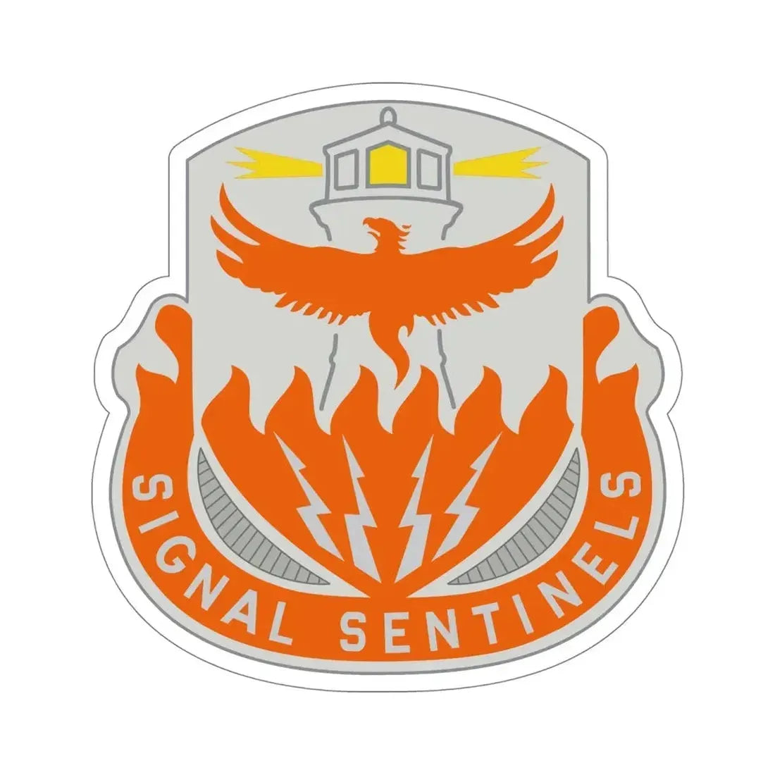 156 Signal Battalion (U.S. Army) STICKER Vinyl Die-Cut Decal - The Sticker Space