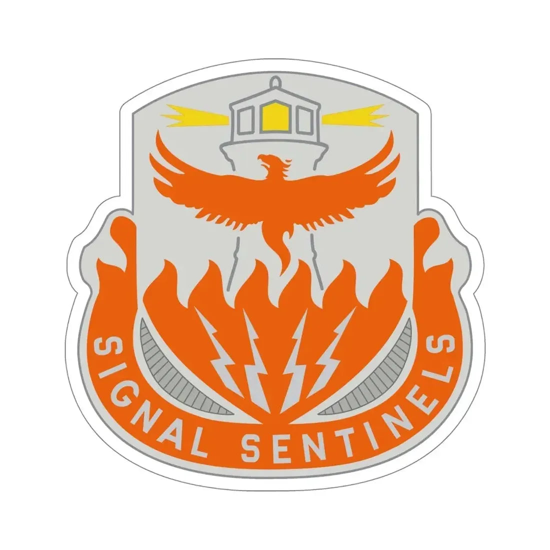 156 Signal Battalion (U.S. Army) STICKER Vinyl Die-Cut Decal - The Sticker Space