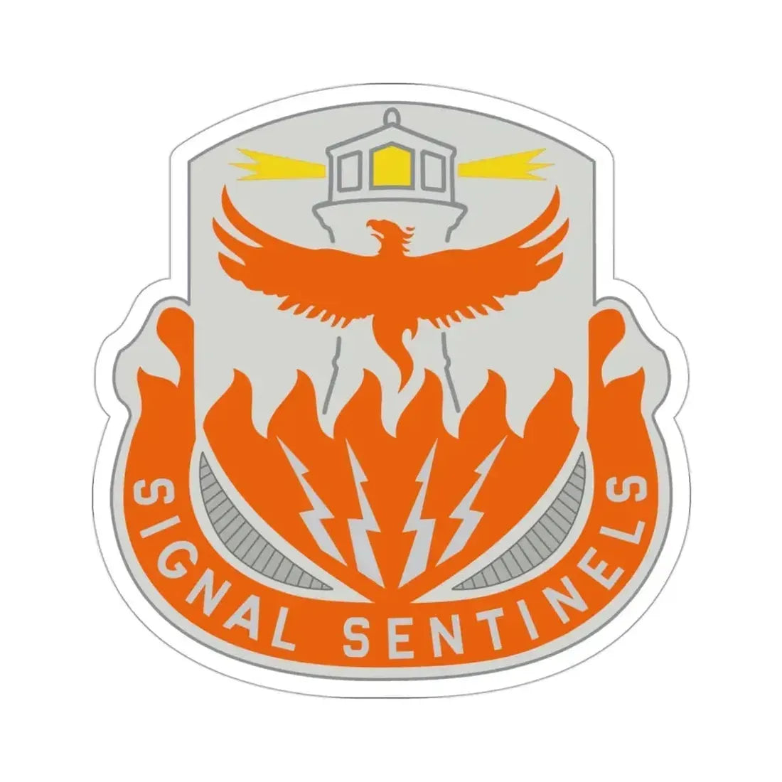 156 Signal Battalion (U.S. Army) STICKER Vinyl Die-Cut Decal - The Sticker Space