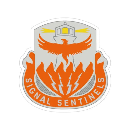 156 Signal Battalion (U.S. Army) Transparent STICKER Die-Cut Vinyl Decal 5 Inch - The Sticker Space