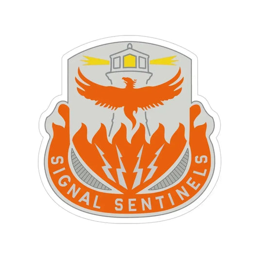 156 Signal Battalion (U.S. Army) Transparent STICKER Die-Cut Vinyl Decal 6 Inch - The Sticker Space