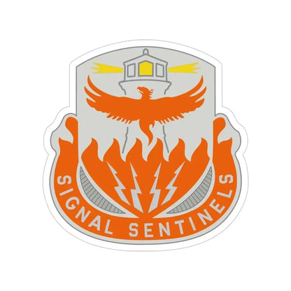 156 Signal Battalion (U.S. Army) Transparent STICKER Die-Cut Vinyl Decal 6 Inch - The Sticker Space