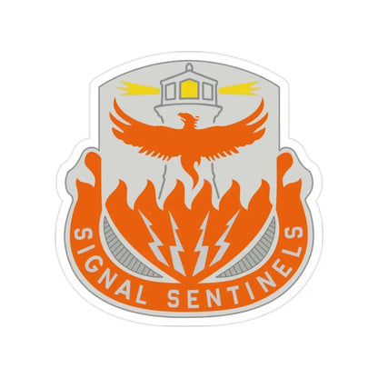 156 Signal Battalion (U.S. Army) Transparent STICKER Die-Cut Vinyl Decal - The Sticker Space