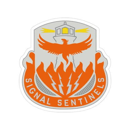 156 Signal Battalion (U.S. Army) Transparent STICKER Die-Cut Vinyl Decal - The Sticker Space
