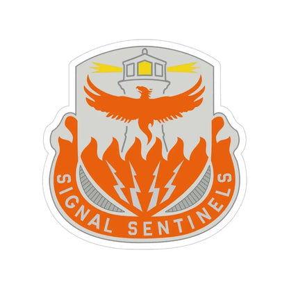 156 Signal Battalion (U.S. Army) Transparent STICKER Die-Cut Vinyl Decal - The Sticker Space