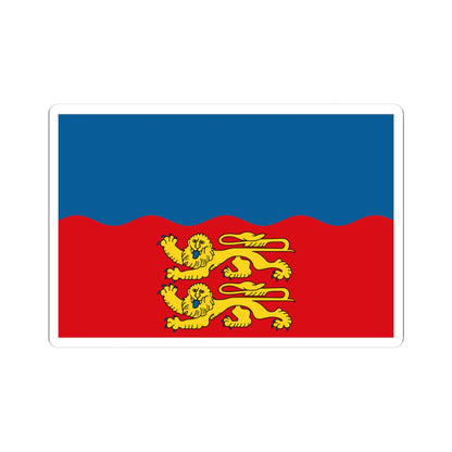Flag of Calvados (France) STICKER Vinyl Kiss-Cut Decal