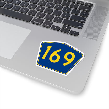 PR secondary 169 (Puerto Rico) (Road Sign) STICKER Vinyl Kiss-Cut Decal