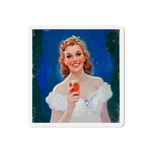 Soda ad illustration (Magazine Illustration) Refrigerator Magnet