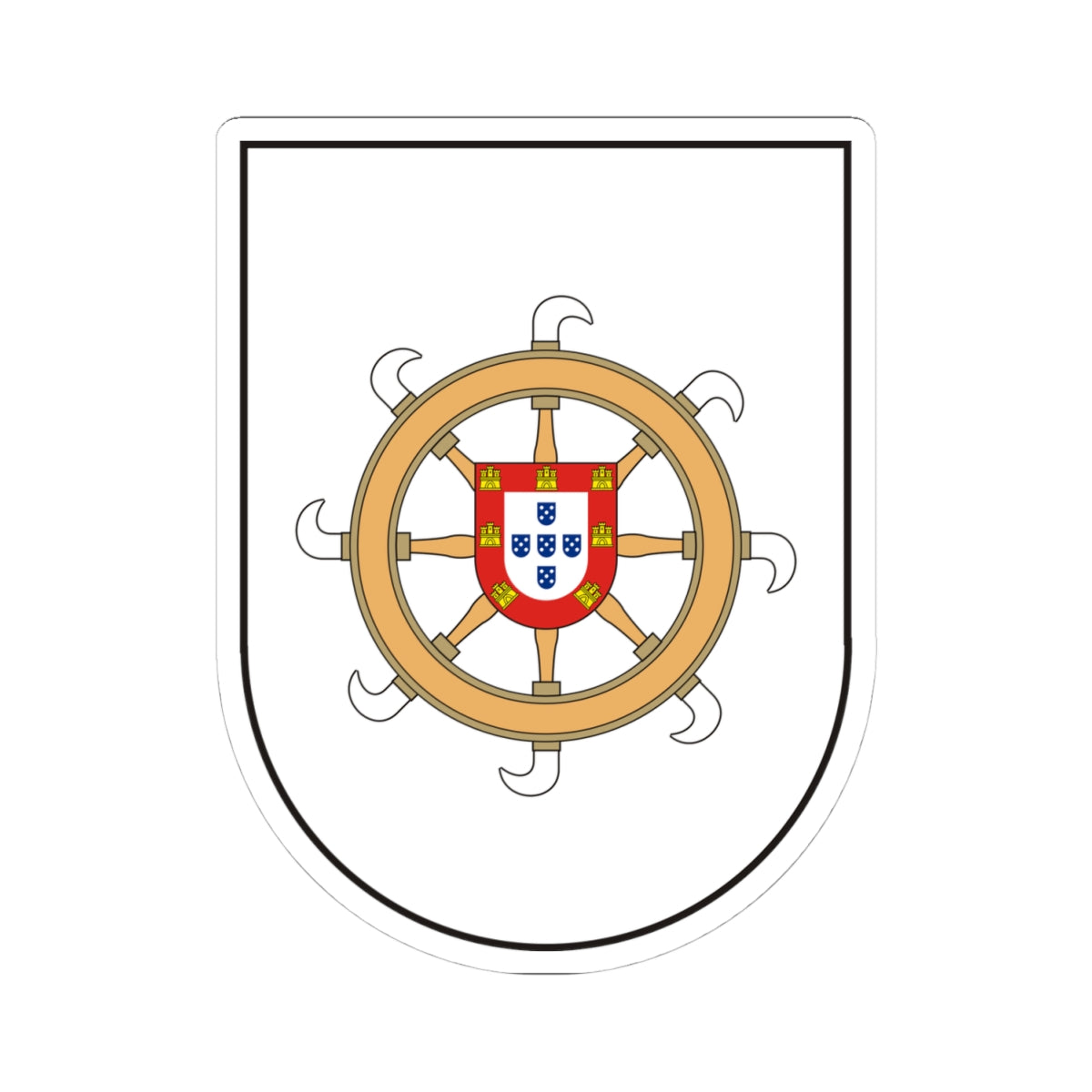 Bardez-Salsete (Portugal) (Coat of Arms) STICKER Vinyl Kiss-Cut Decal