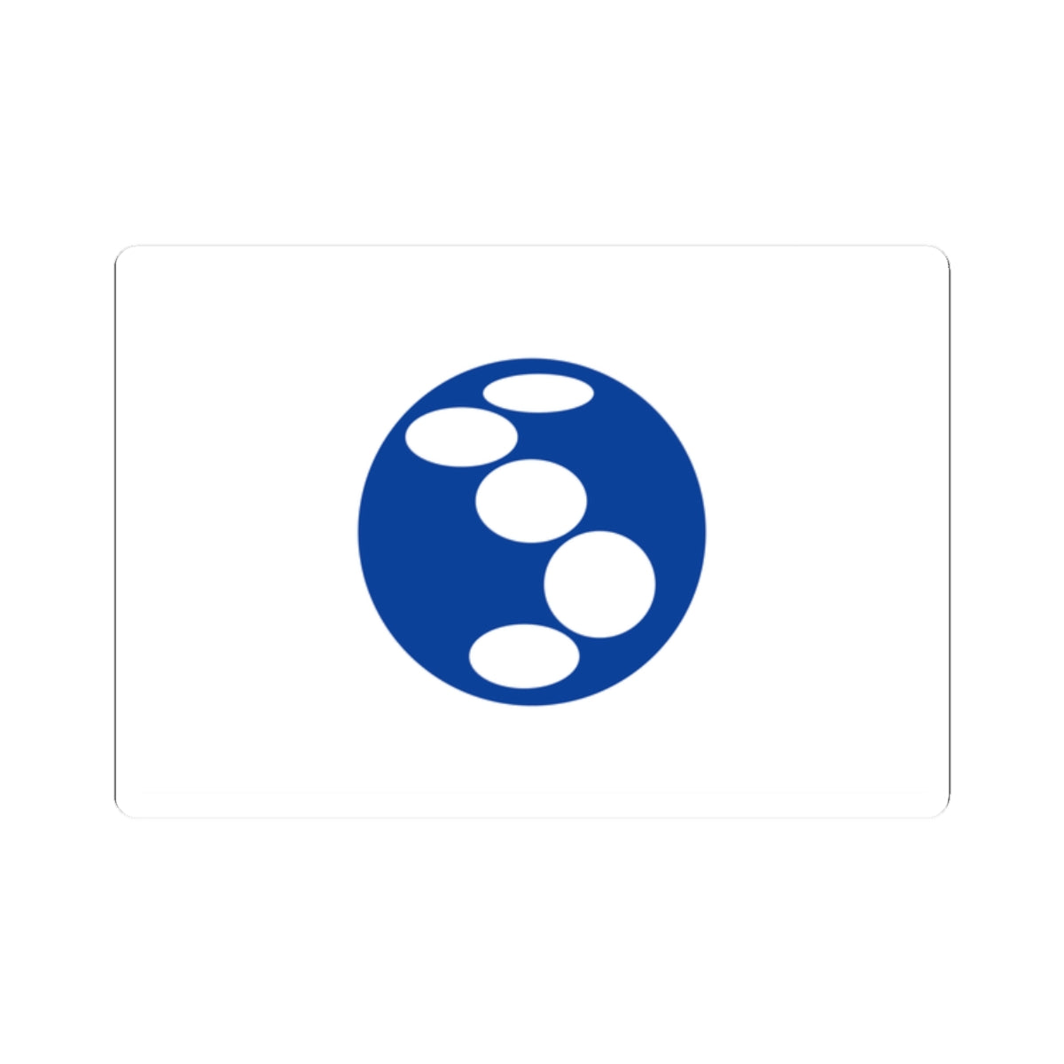 Flag of Saikai Nagasaki (Japan) STICKER Vinyl Kiss-Cut Decal