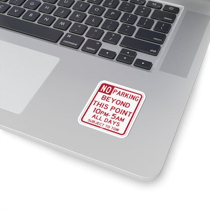 PBOT Road sign P1881 (Oregon) (Road Sign) STICKER Vinyl Kiss-Cut Decal