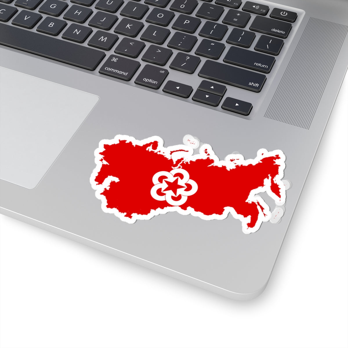 Flag-map of the Soviet Union Comecon (Russia) STICKER Vinyl Kiss-Cut Decal