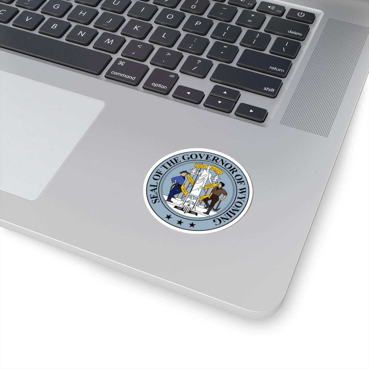 Seal of the Governor of Wyoming - STICKER Vinyl Kiss-Cut Decal