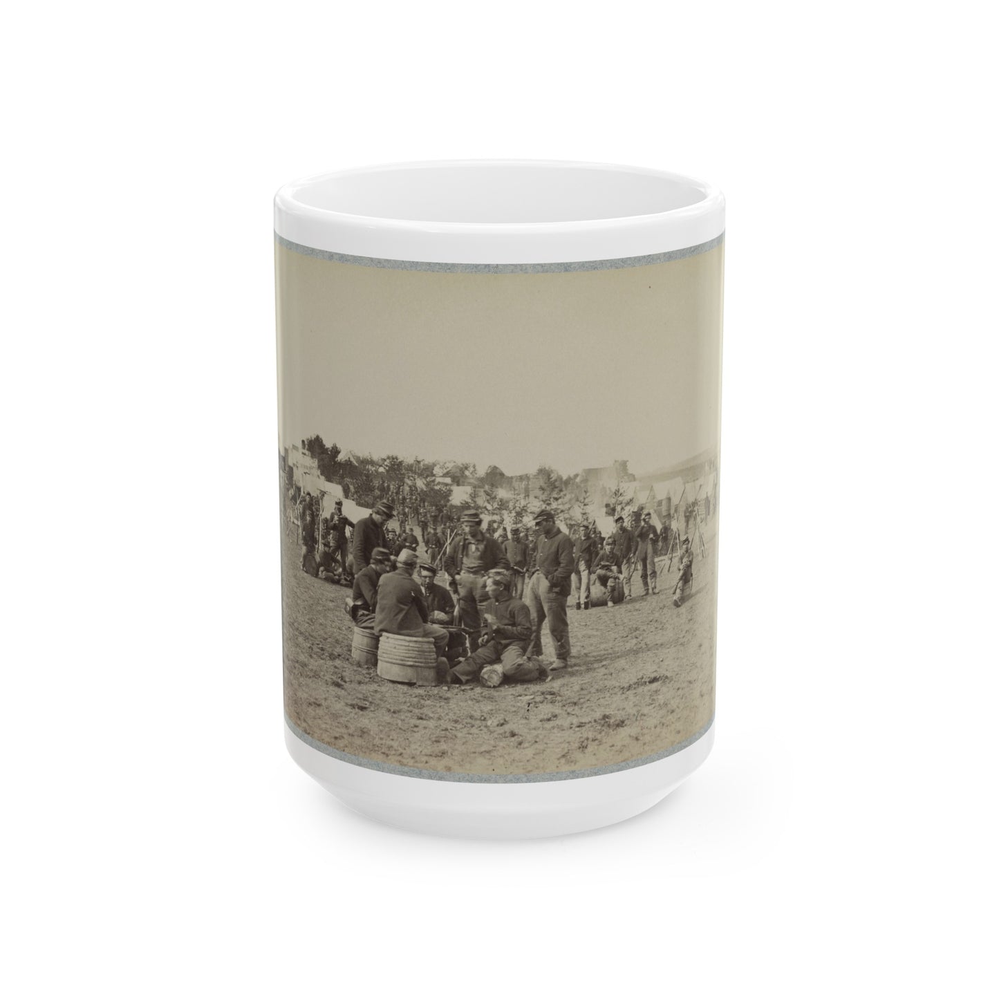119th Pennsylvania Infantry(2) (U.S. Civil War) White Coffee Mug