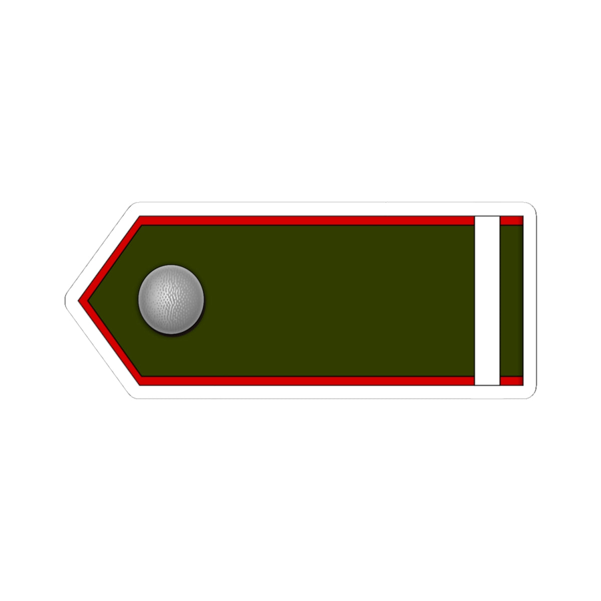 ROA Gefreiter h (Russia) (Military Rank) STICKER Vinyl Kiss-Cut Decal