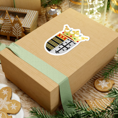 Asten wapen (Netherlands) (Coat of Arms) STICKER Vinyl Kiss-Cut Decal