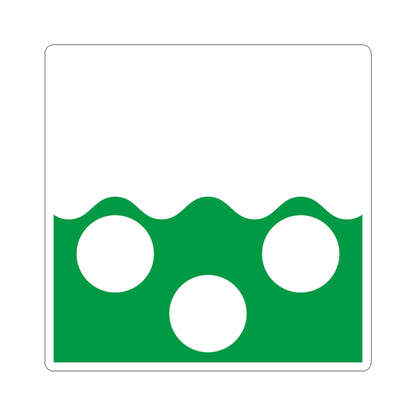 Flag of Pajala (Sweden) STICKER Vinyl Kiss-Cut Decal