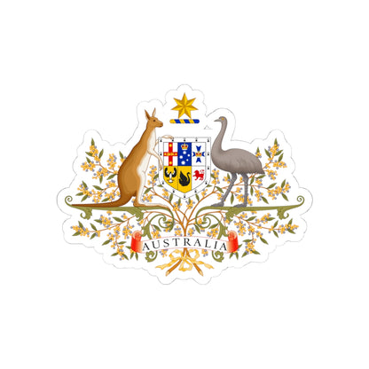 Coat of Arms of Australia - STICKER Vinyl Kiss-Cut Decal
