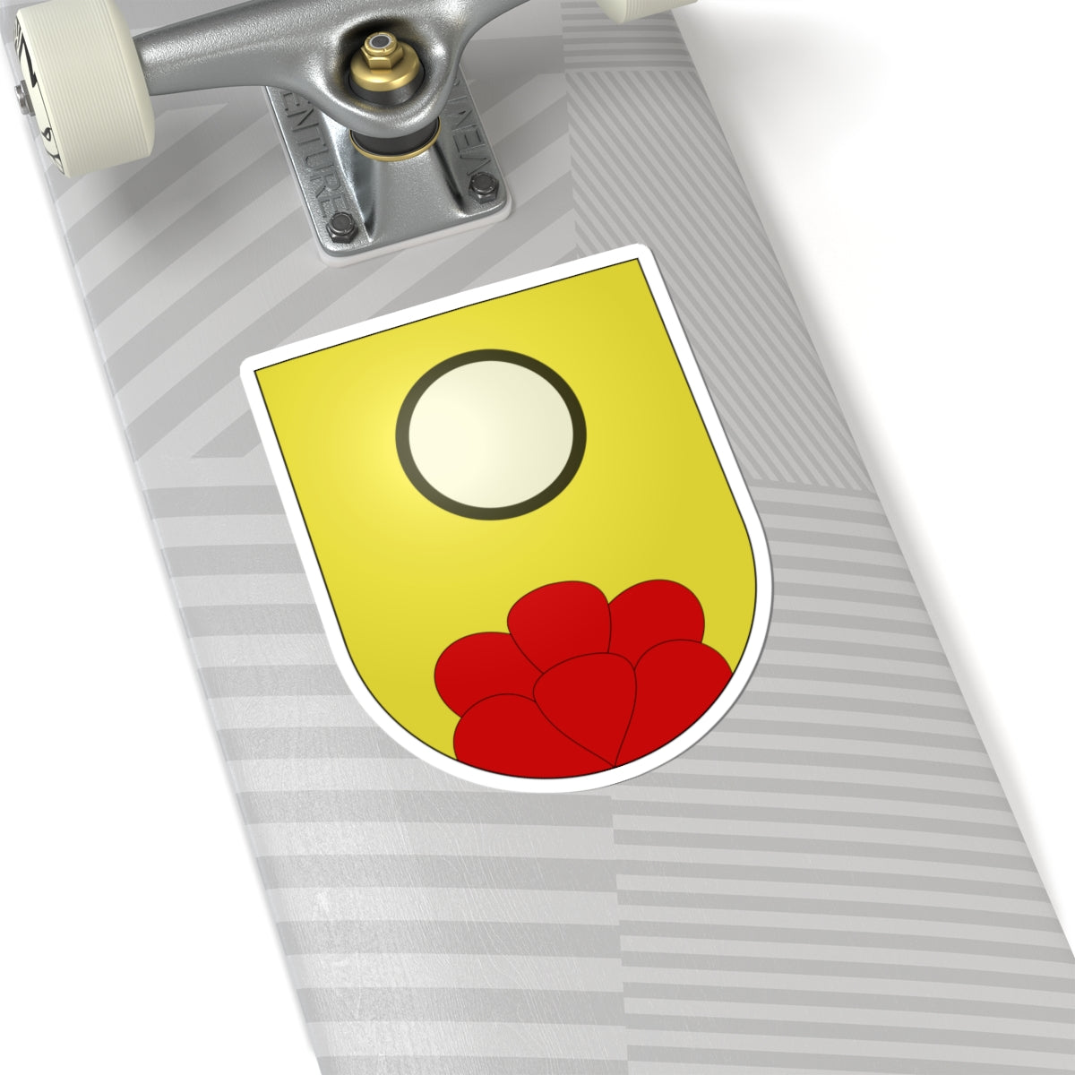 Saignelégier-armoiries (Switzerland) (Coat of Arms) STICKER Vinyl Kiss-Cut Decal