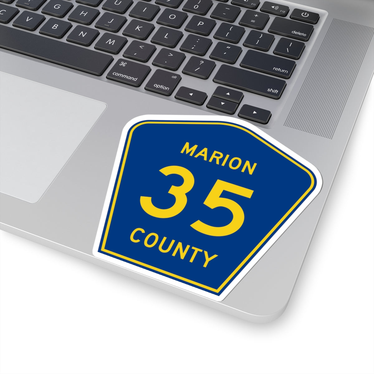 Marion County Road 35 FL (Florida) (Road Sign) STICKER Vinyl Kiss-Cut Decal