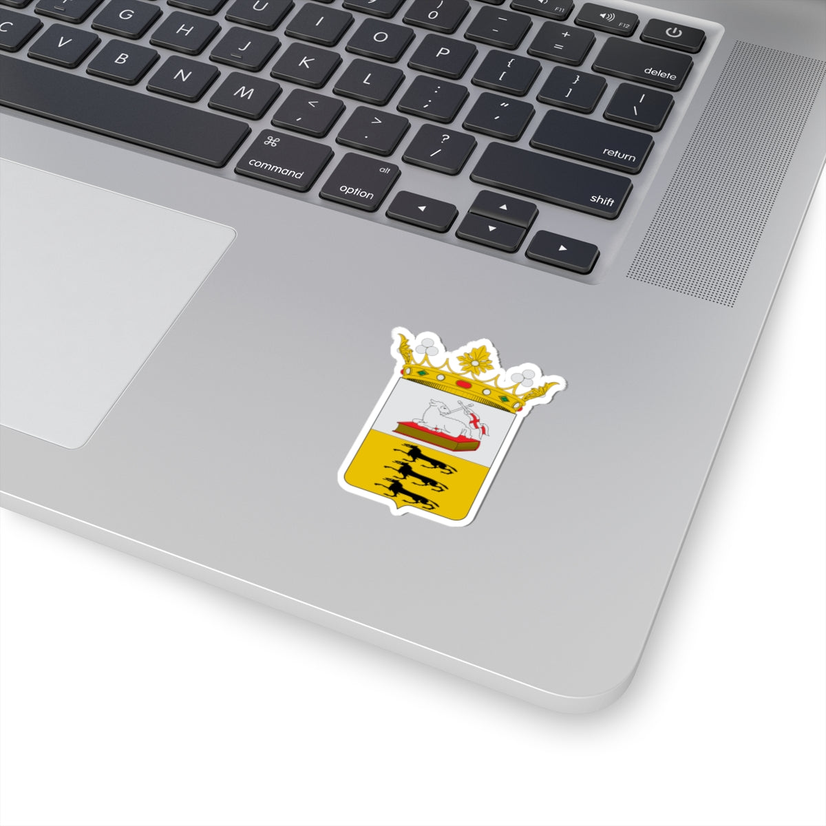 Escudo de Ariño (Spain) (Coat of Arms) STICKER Vinyl Kiss-Cut Decal