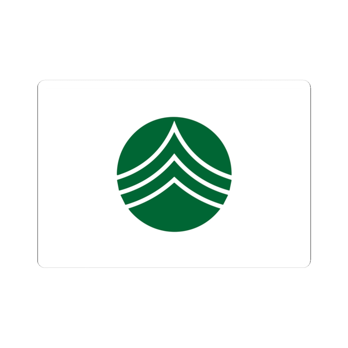 Flag of Kurotaki Nara (Japan) STICKER Vinyl Kiss-Cut Decal