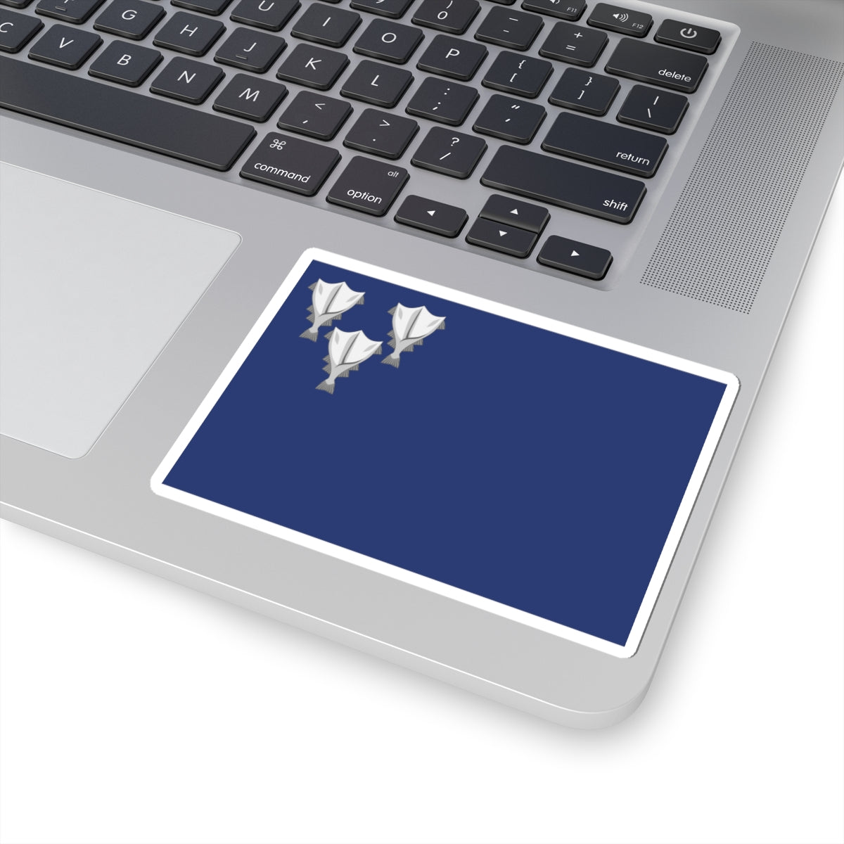 Flag of Jørgen Jørgensen 1809 (Iceland) STICKER Vinyl Kiss-Cut Decal