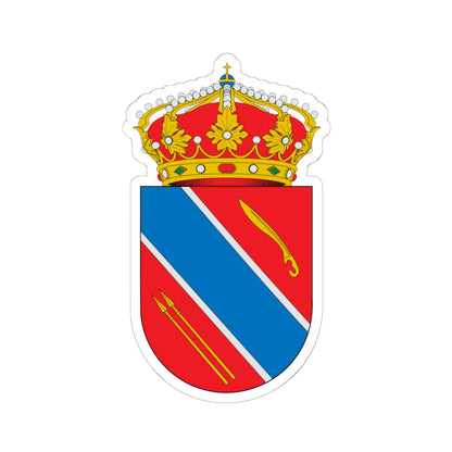 Escudo de Azaila2 (Spain) (Coat of Arms) STICKER Vinyl Kiss-Cut Decal