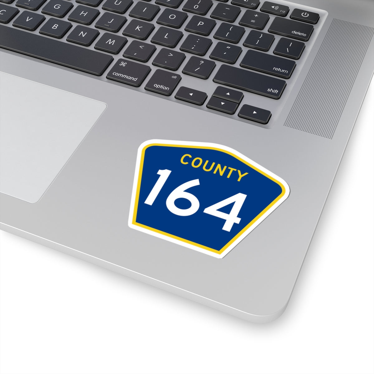 County 164 MN (Minnesota) (Road Sign) STICKER Vinyl Kiss-Cut Decal