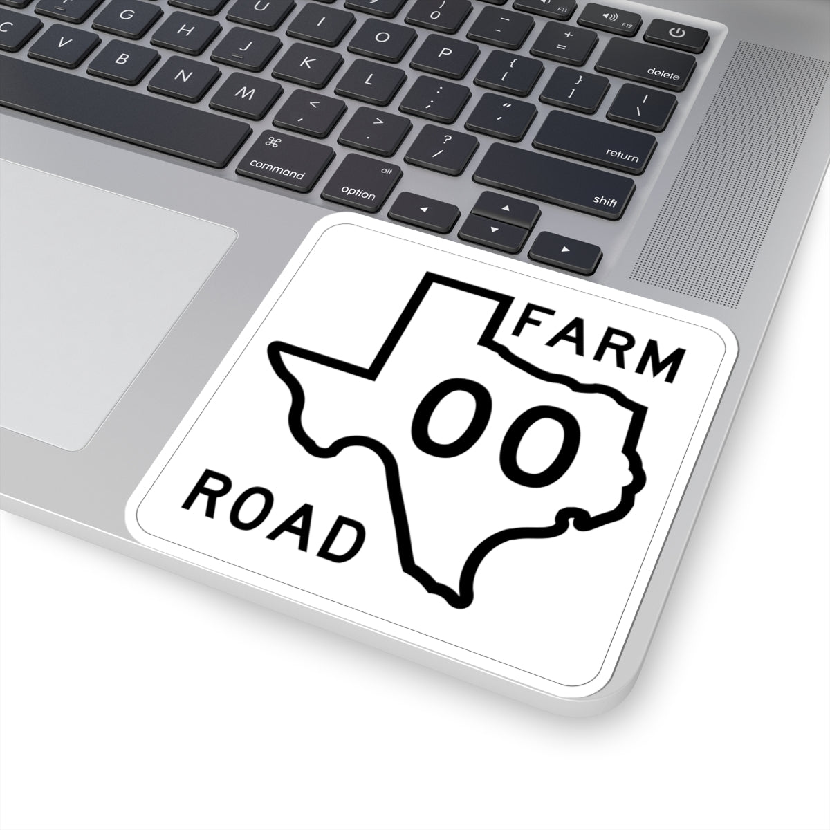 Texas FM 00 1956 template (Texas) (Road Sign) STICKER Vinyl Kiss-Cut Decal