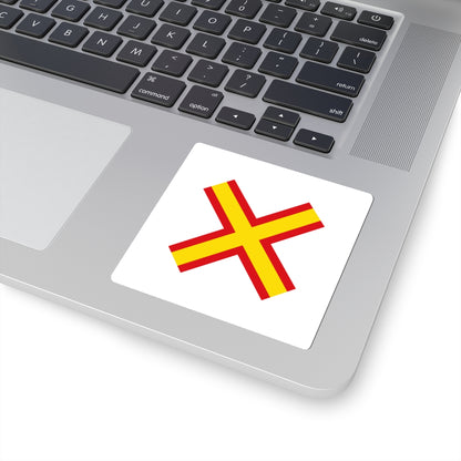 Flag of SEV (Spain) STICKER Vinyl Kiss-Cut Decal