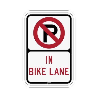 PBOT Road sign P1841 (Oregon) (Road Sign) STICKER Vinyl Kiss-Cut Decal