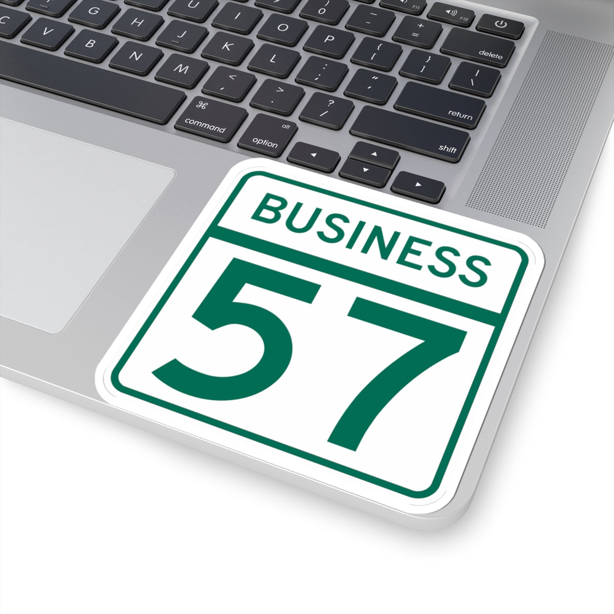 MD Route 57 Business (Maryland) (Road Sign) STICKER Vinyl Kiss-Cut Decal