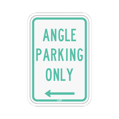 PBOT Road sign P4620L (Oregon) (Road Sign) STICKER Vinyl Kiss-Cut Decal