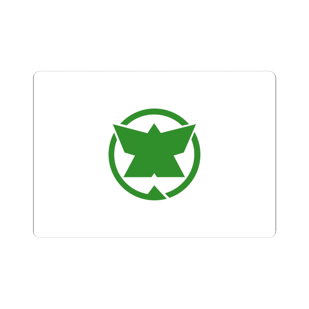Flag of Ono Gifu (Japan) STICKER Vinyl Kiss-Cut Decal