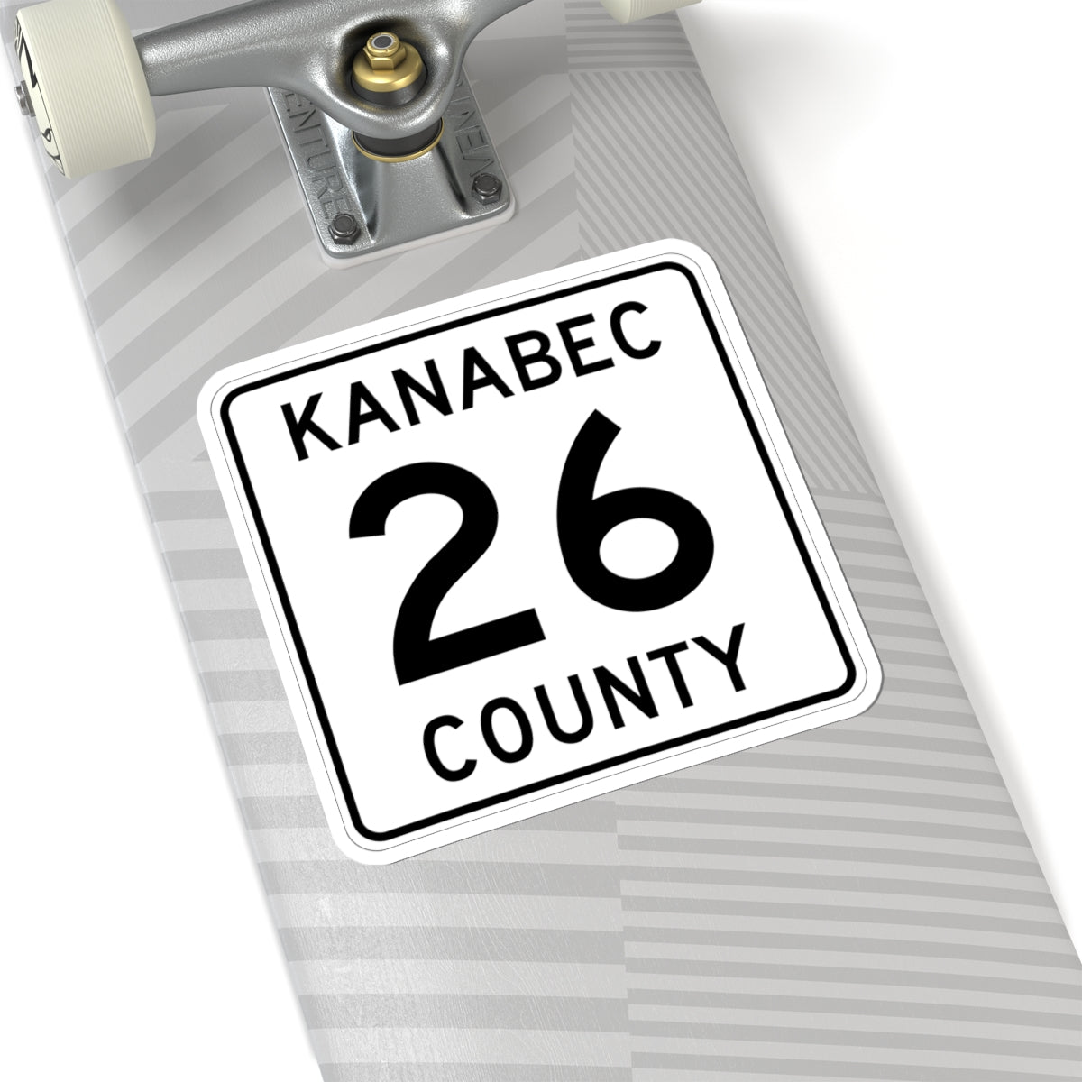 Kanabec County 26 MN (Minnesota) (Road Sign) STICKER Vinyl Kiss-Cut Decal