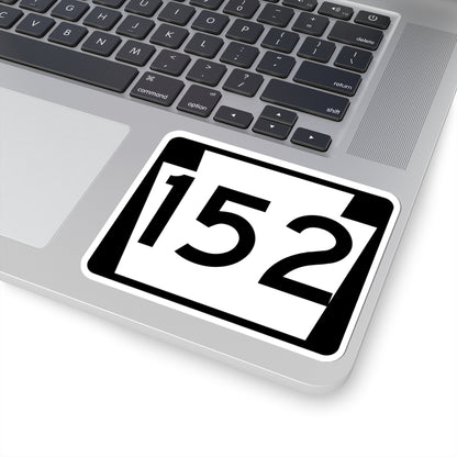 PA-152 (Pennsylvania) (Road Sign) STICKER Vinyl Kiss-Cut Decal