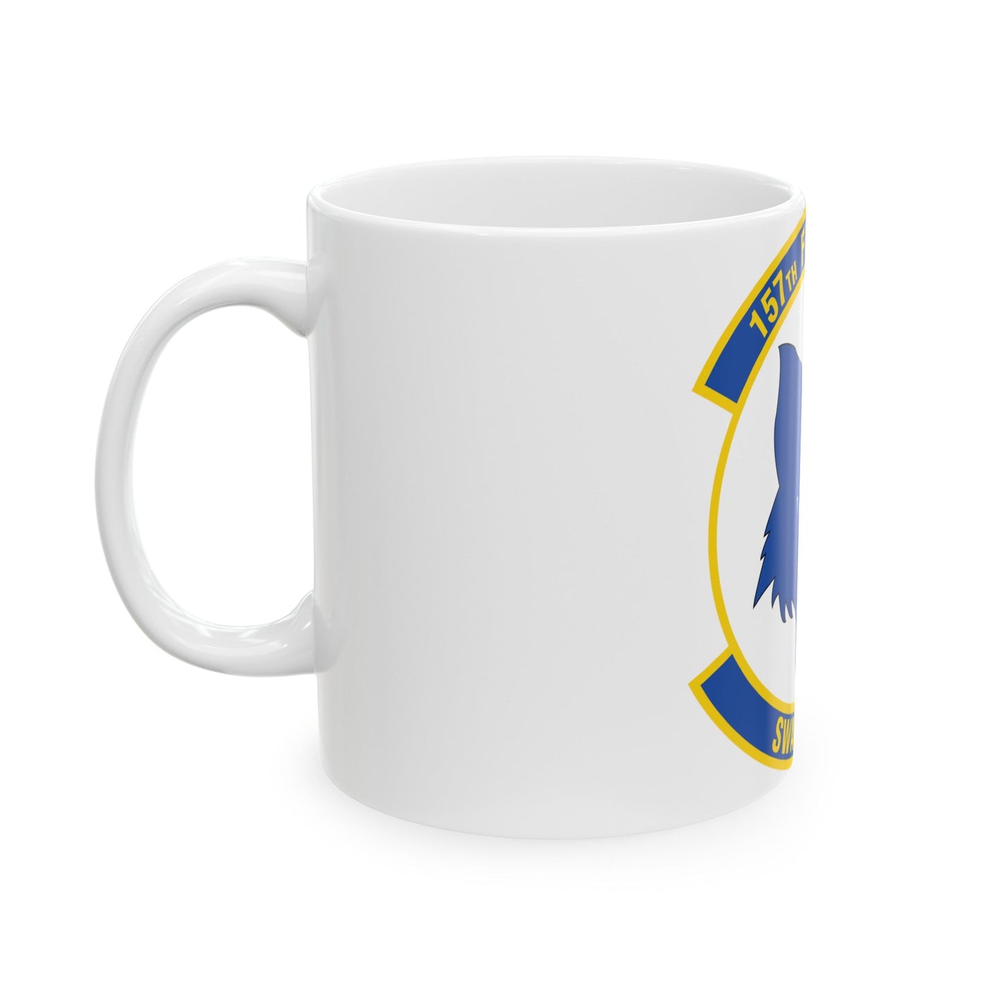 157 Fighter Squadron (U.S. Air Force) White Coffee Mug-The Sticker Space
