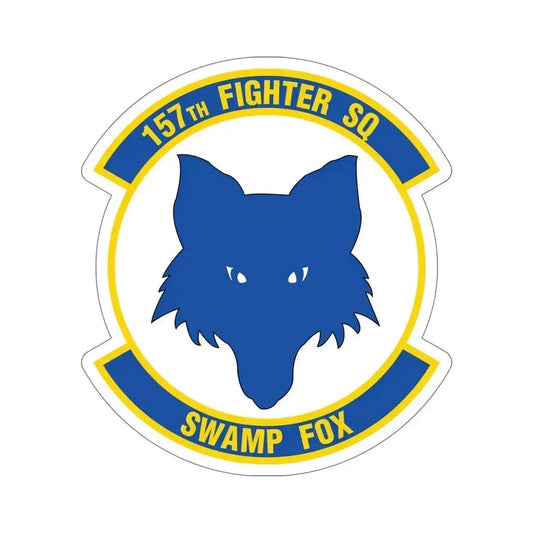 157 Fighter Squadron (U.S. Air Force) STICKER Vinyl Die-Cut Decal 6 Inch - The Sticker Space