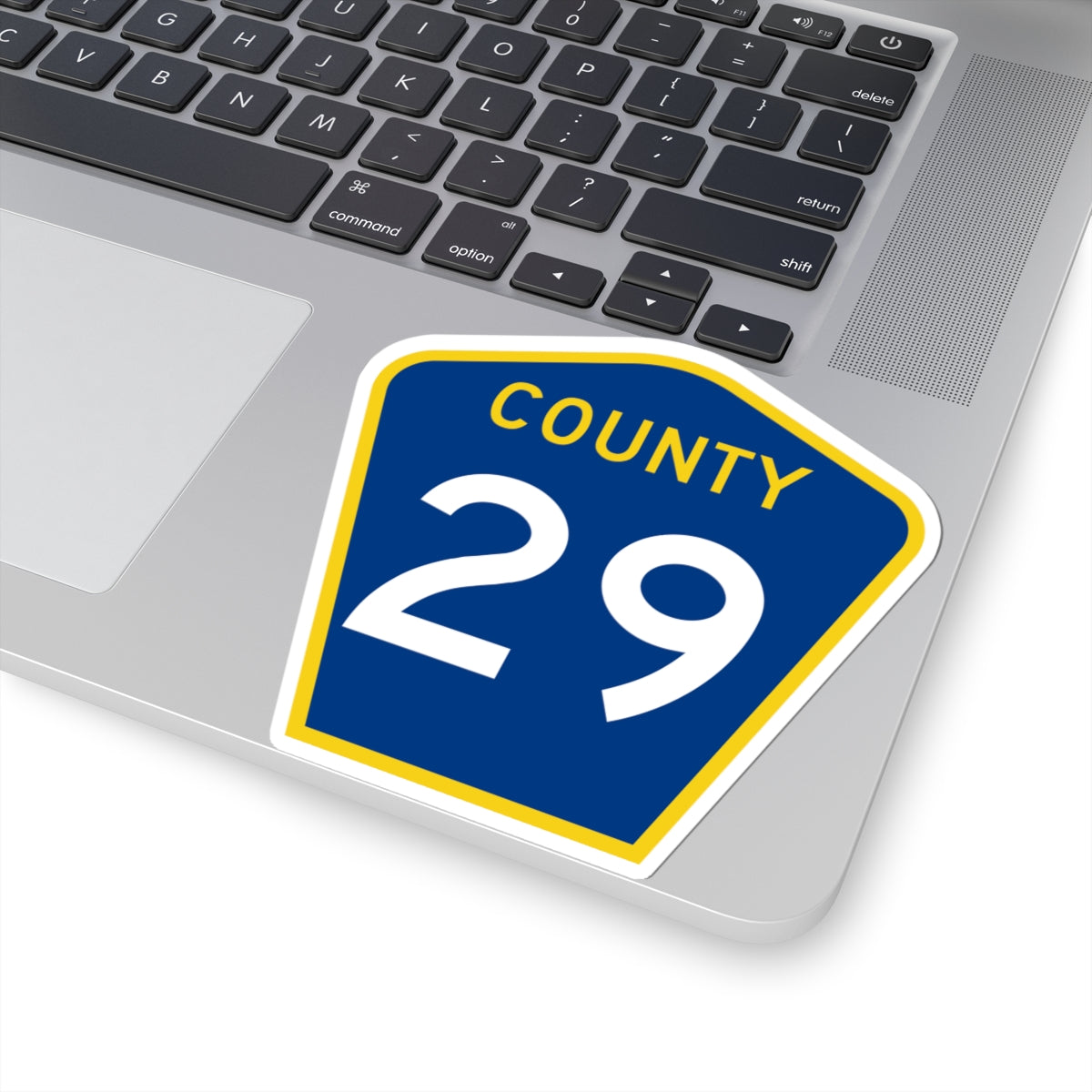 County 29 MN (Minnesota) (Road Sign) STICKER Vinyl Kiss-Cut Decal