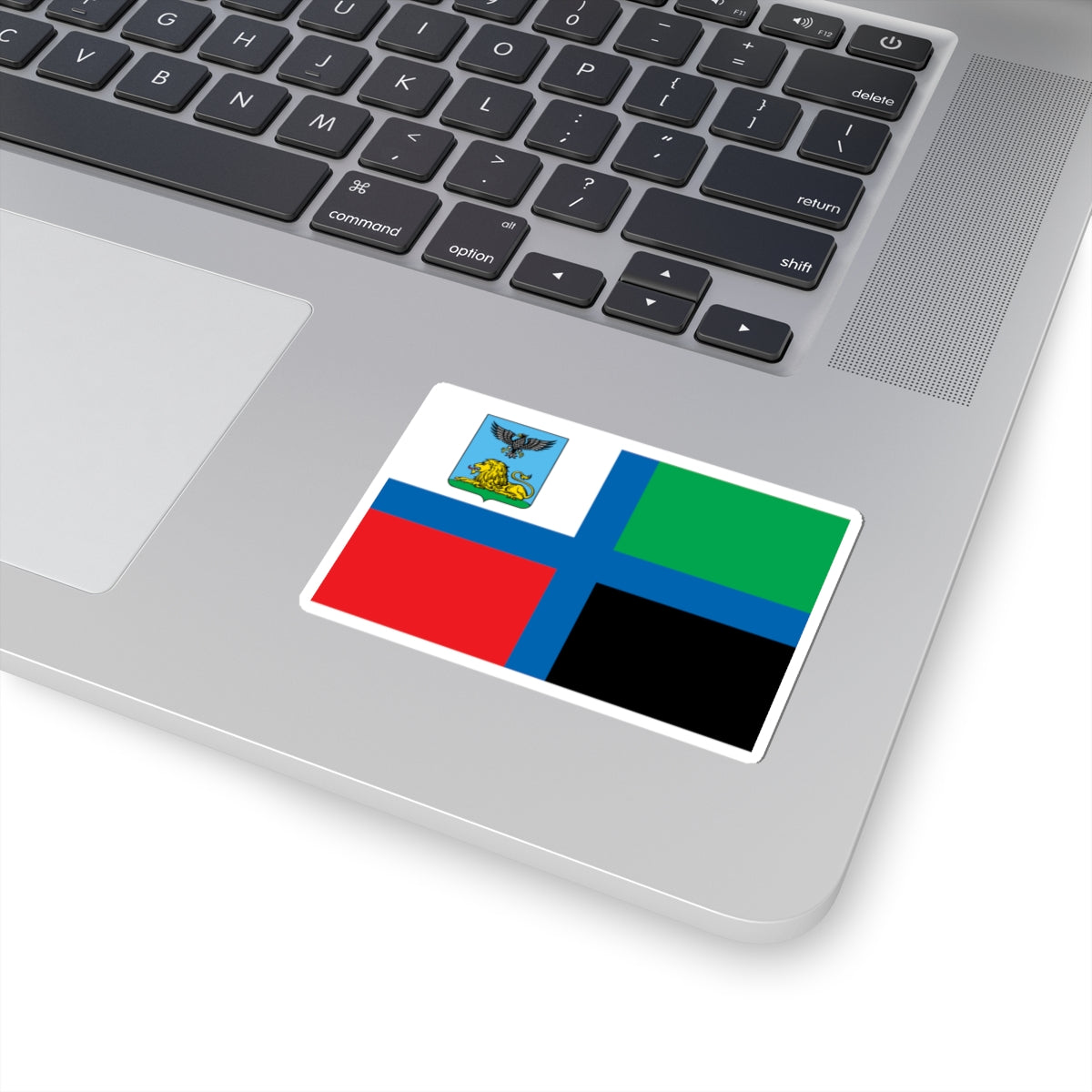 New Flag of Belgorod Oblast (Russia) STICKER Vinyl Kiss-Cut Decal