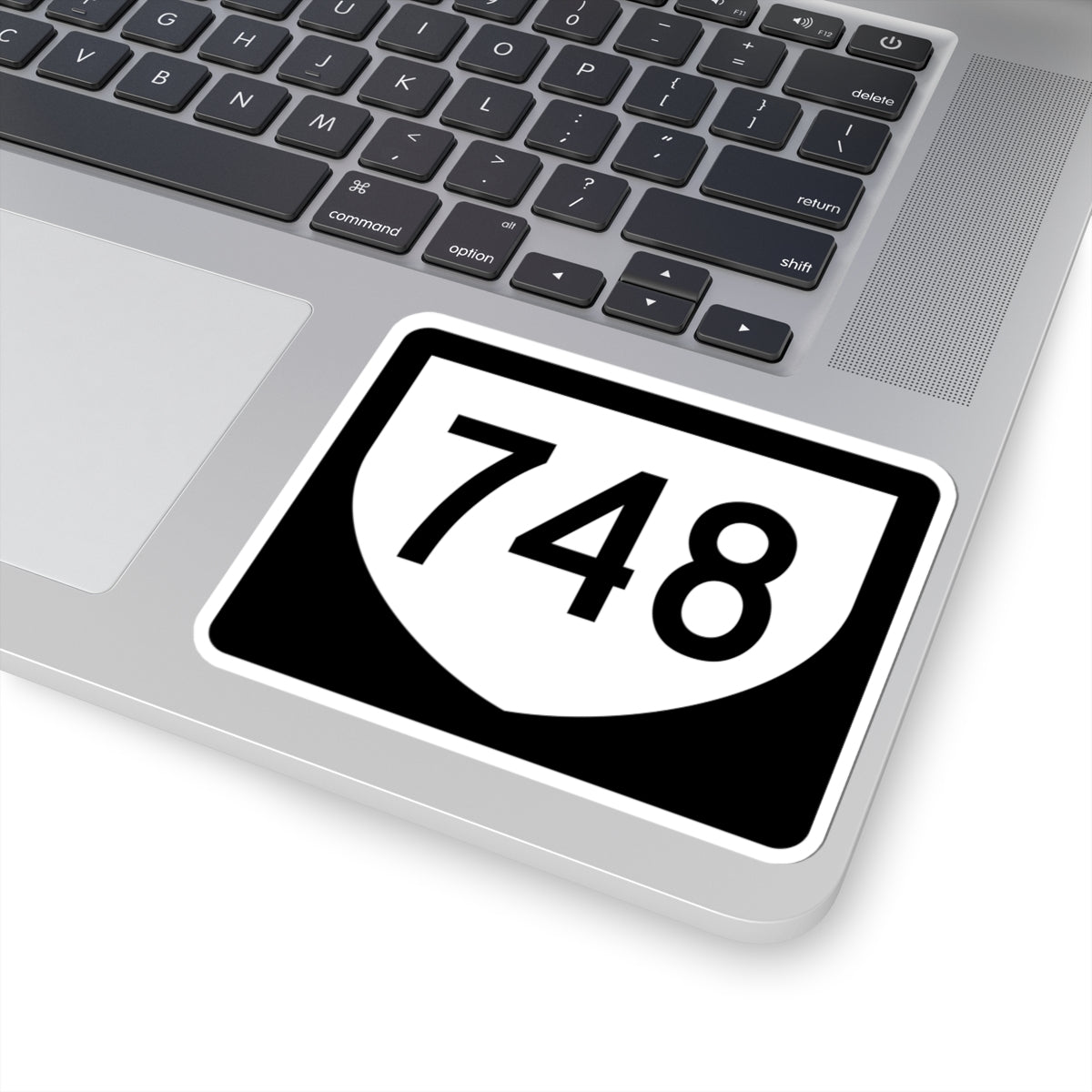 PR urban primary 748 (Puerto Rico) (Road Sign) STICKER Vinyl Kiss-Cut Decal