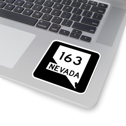 Nevada 163 (Nevada) (Road Sign) STICKER Vinyl Kiss-Cut Decal