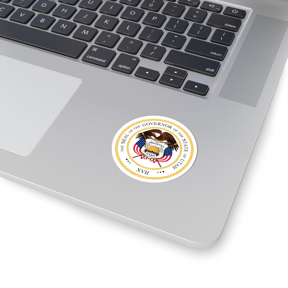 Seal of the Governor of Utah v2 - STICKER Vinyl Kiss-Cut Decal