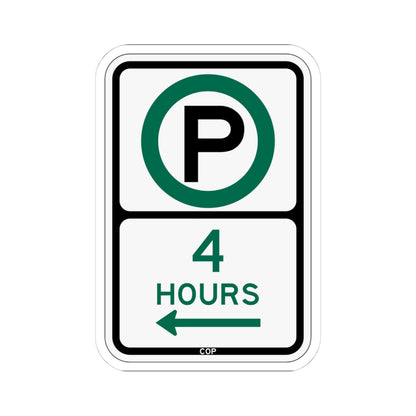 PBOT Road sign P3805L (Oregon) (Road Sign) STICKER Vinyl Kiss-Cut Decal