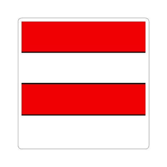 CHE Zofingen Flag (Switzerland) STICKER Vinyl Kiss-Cut Decal