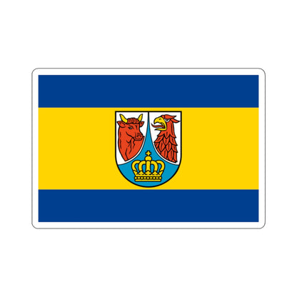 Flag of Dahme Spreewald Germany - STICKER Vinyl Kiss-Cut Decal